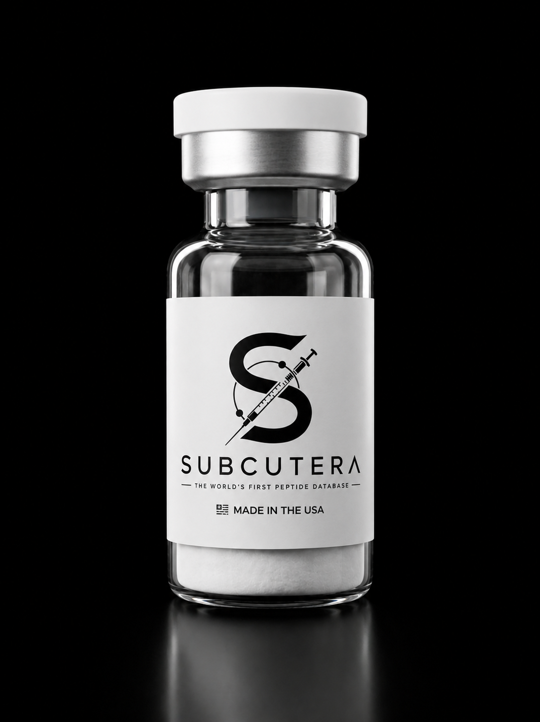 Subcutera peptide vial, Made in the USA